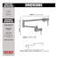 Contemporary Wall Mount Pot Filler (Arctic Stainless), 1165LF-AR