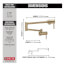 Contemporary Wall Mount Pot Filler (Champagne Bronze), 1165LF-CZ