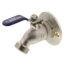 3/4" Sweat Chrome-plated, Oversized Flange Silcock