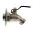 3/4" Sweat Chrome-plated, Oversized Flange Silcock (Lead Free)