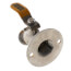 3/4" Threaded Chrome-plated, Oversized Flange Silcock