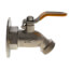 3/4" Threaded Chrome-plated, Oversized Flange Silcock