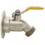 3/4" Threaded Chrome-plated, Oversized Flange Silcock