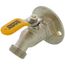 3/4" Threaded Chrome-plated, Oversized Flange Silcock (Lead Free)