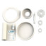 Replacement Combustion Chamber Kit for Burnham LE/NY microTEK3, 8203301, 8203302, 8203303, 1167