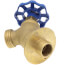 1/2" Sweat, 1/4 Turn Ceramic Oversized Flange Silcock (Lead Free)