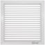 14" x 14" (Wall Opening Size) Steel Return Grille (94A Series)