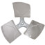 18"dia 26 deg 1/2" CW 3 Blade Fan, 1174760
