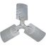 26" Diameter 16 Degree 1/2" CW 3 Blade Fan, 1174940