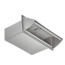 3-1/4" x 10" Gray Plastic Wall Cap