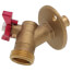 1/2" Expansion PEX x 3/4" Hose Brass Sillcock w/ T-Handle