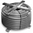 2" P&C Flex Gray Non-Metallic Corrugated Flexible Conduit (250 Foot Coil)