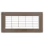 4" x 10" (Wall Opening Size) Golden Sand Floor Return Air Grille (265 Series)