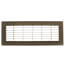 4" x 12" (Wall Opening Size) Golden Sand Floor Return Air Grille (265 Series)