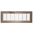 4" x 14" (Wall Opening Size) Golden Sand Floor Return Air Grille (265 Series)