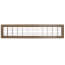 4" x 24" (Wall Opening Size) Golden Sand Floor Return Air Grille (265 Series)