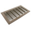 6" x 12" (Wall Opening Size) Golden Sand Floor Return Air Grille (265 Series)