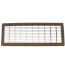 6" x 20" (Wall Opening Size) Golden Sand Floor Return Air Grille (265 Series)