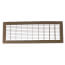 6" x 20" (Wall Opening Size) Golden Sand Floor Return Air Grille (265 Series)