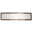6" x 30" (Wall Opening Size) Golden Sand Floor Return Air Grille (265 Series)