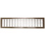 6" x 30" (Wall Opening Size) Golden Sand Floor Return Air Grille (265 Series)