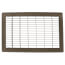 8" x 14" (Wall Opening Size) Golden Sand Floor Return Air Grille (265 Series)