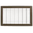 8" x 14" (Wall Opening Size) Golden Sand Floor Return Air Grille (265 Series)