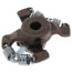 Coupler (Reverse Duty) - 1/2" x 1/2" Spring Type
