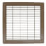 10" x 10" (Wall Opening Size) Golden Sand Floor Return Air Grille (265 Series)