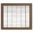 10" x 12" (Wall Opening Size) Golden Sand Floor Return Air Grille (265 Series)