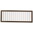 10" x 30" (Wall Opening Size) Golden Sand Floor Return Air Grille (265 Series)