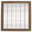 12" x 12" (Wall Opening Size) Golden Sand Floor Return Air Grille (265 Series)