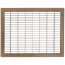 12" x 16" (Wall Opening Size) Golden Sand Floor Return Air Grille (265 Series)