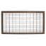12" x 24" (Wall Opening Size) Golden Sand Floor Return Air Grille (265 Series)