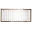 12" x 30" (Wall Opening Size) Golden Sand Floor Return Air Grille (265 Series)