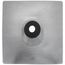 2" No-Caulk Roof Flashing, 18" x 18" Base (Galvanized Steel)