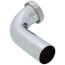 1-1/4" x 4" Chrome-Plated Slip Elbow w/ 2 Nuts and 2 Washers