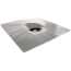 3" No-Caulk Roof Flashing (Galvanized Steel)