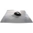 3" No-Caulk Roof Flashing (Galvanized Steel)