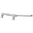 Silver Series 8" Wall Mount Faucet with 12" Spout, 12-812L