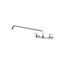 Silver Series 8" Center Wall Mount Kitchen Faucet w/ 16" Spout, 12-816L