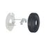 Shower Arm Bracket Stabilizer (Matte Black)