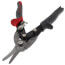 Aviation Snips with Wire Cutter, Left
