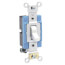Single-Pole Industrial Grade Toggle Switch, 15A - White (120/277V)