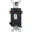 Single-Pole, LIT WHEN ON Pilot Light Toggle Switch, 15A - Red (120V)