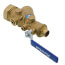 1/2" Sweat FlowCal Y-Strainer w/ Integral Ball Valve