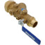 3/4" Sweat FlowCal Y-Strainer w/ Integral Ball Valve
