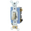 3-Way Industrial Grade Toggle Switch, 15A - Ivory (120/277V)