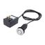 Sink Top Mount Air Switch for Garbage Disposals (Stainless Steel)