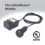 Sink Top Mount Air Switch for Garbage Disposals (Matte Black)